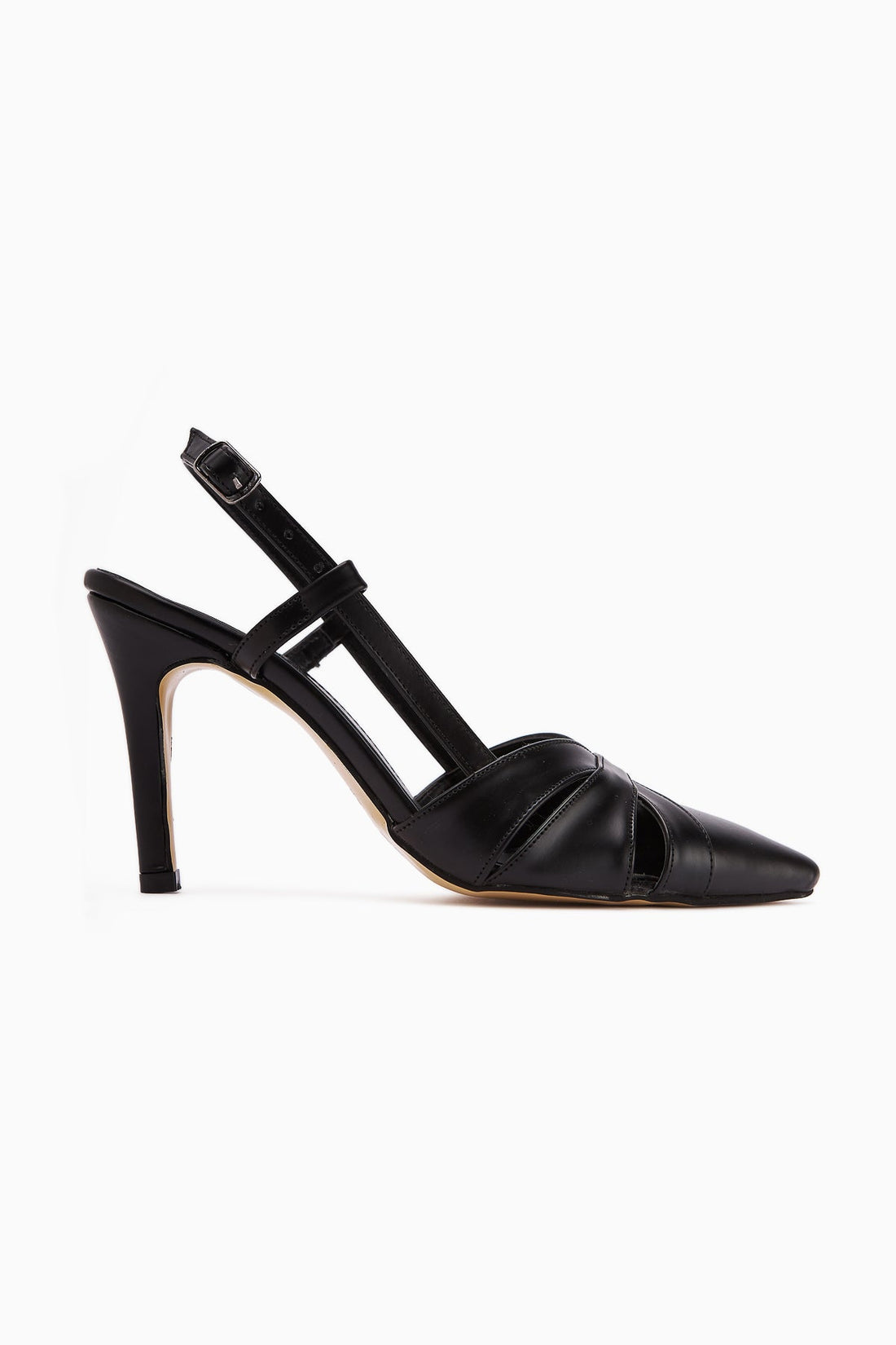 Miria Black Closed-Toe Stiletto Women's Shoes