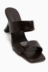Rina Brown Square Toe Women’s Slippers
