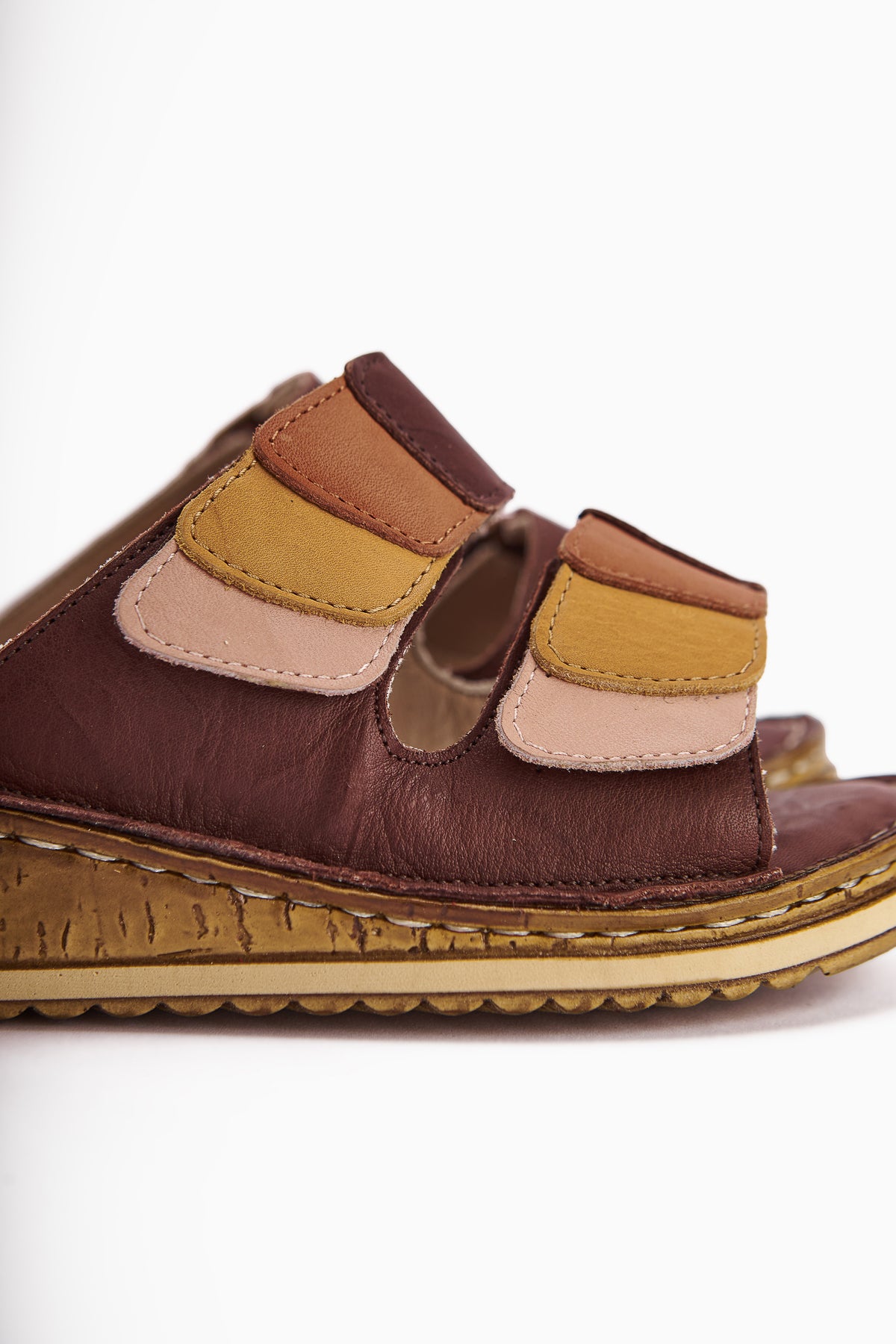Genuine Leather Kassid Tan Comfort Slippers