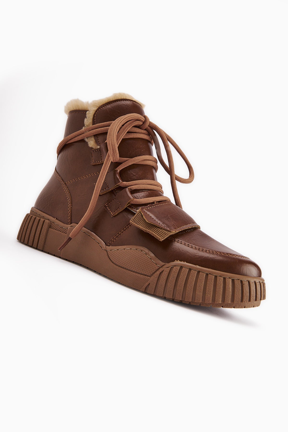 Yanisa Taba Fur-Lined Lace-up Women's Sport Boot