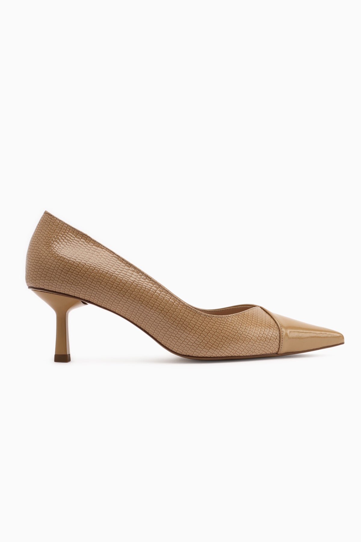 Elly Beige Women's Stiletto Shoes