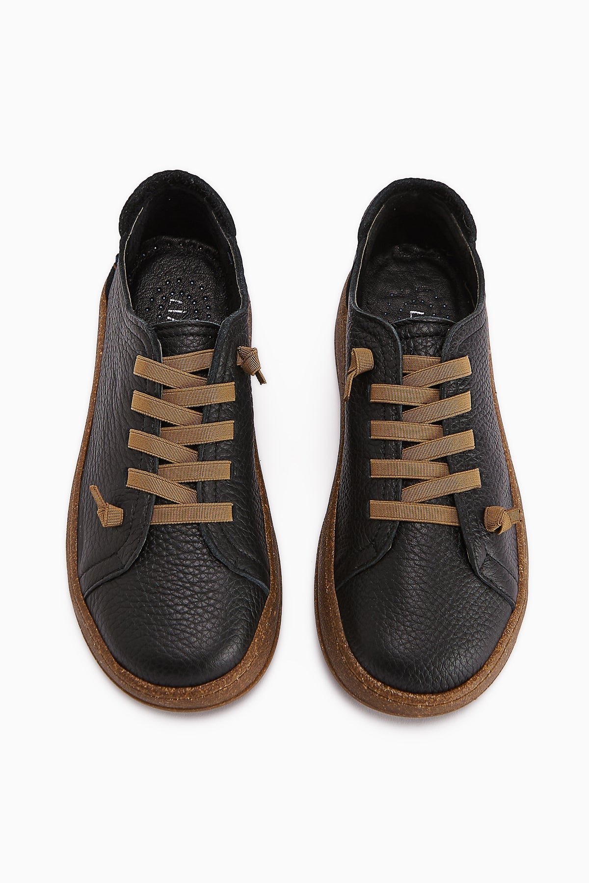 Judi – Genuine Leather Black Sneaker (Women)