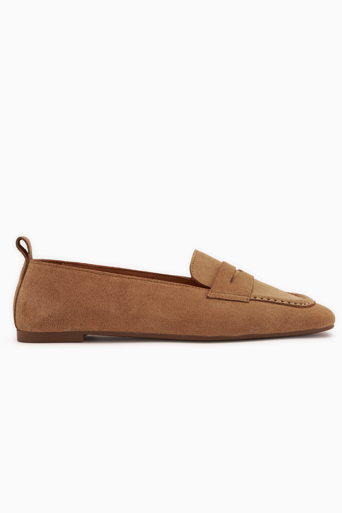 Novin Genuine Leather Honeycomb Closed Toe Women’s Ballet Flats