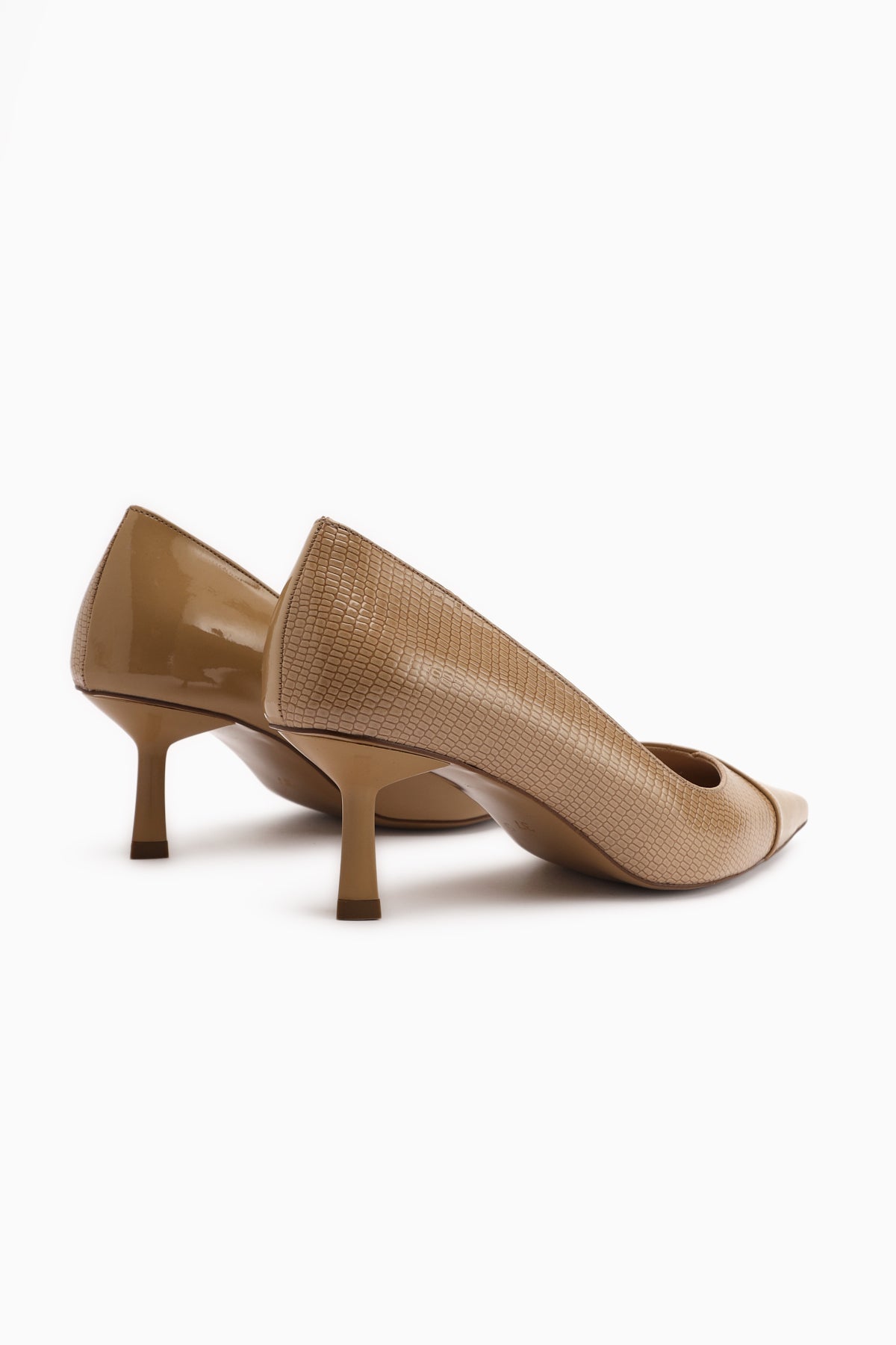 Elly Beige Women's Stiletto Shoes
