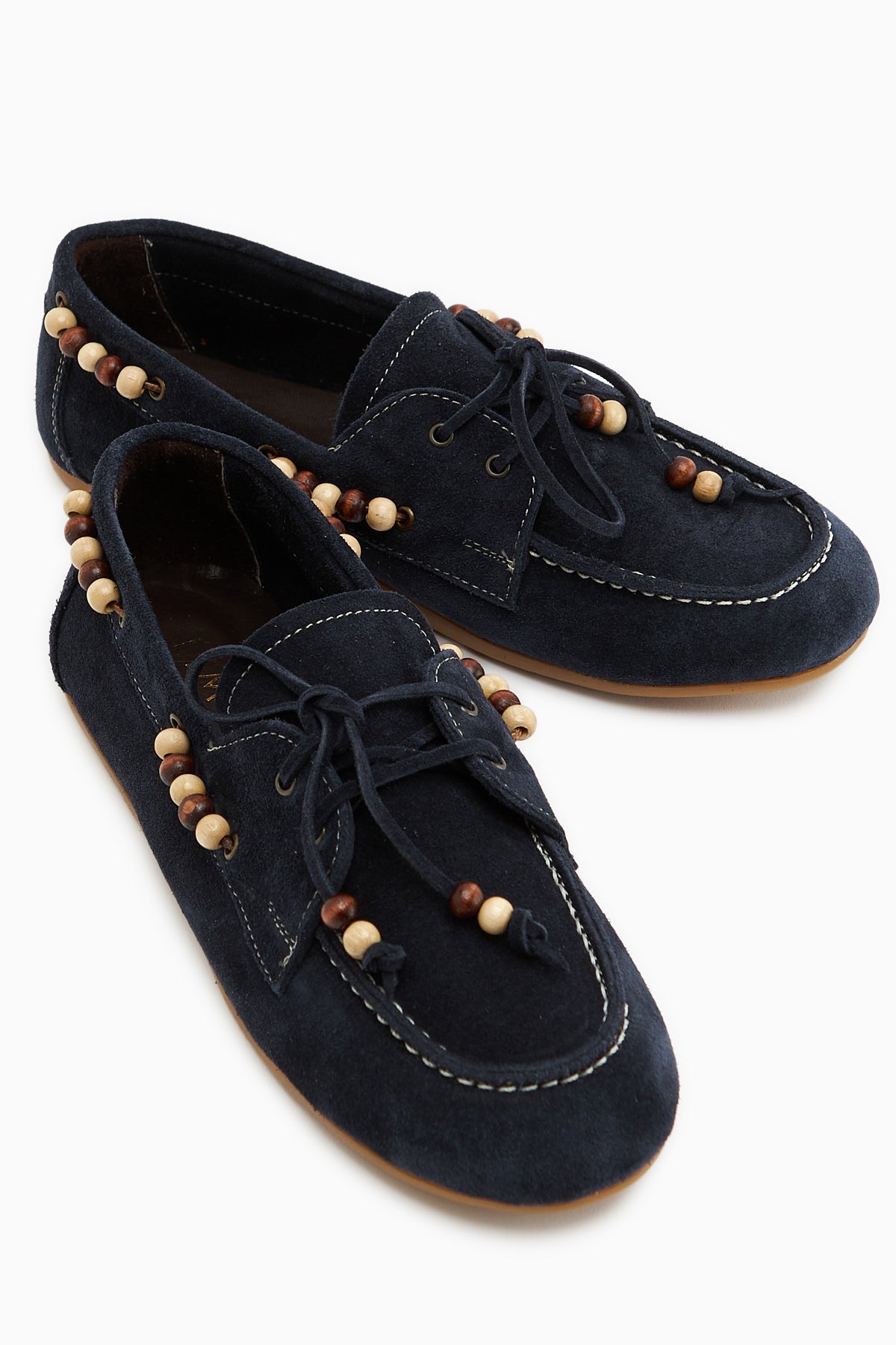 Liah Genuine Leather – Navy Loafer (Women)