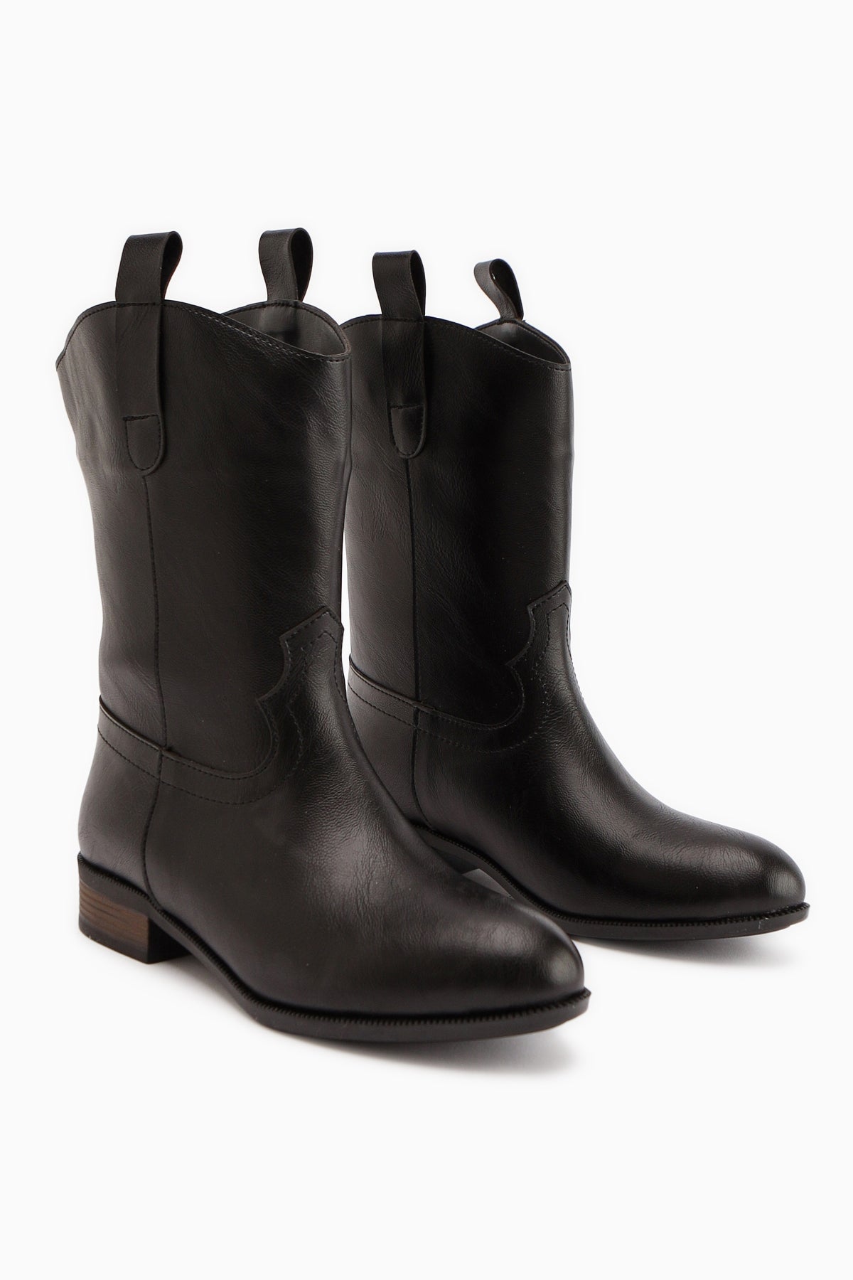 Liza Black Pull-On Women's Boot