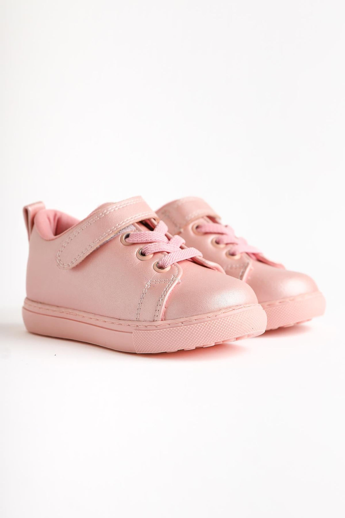 Daisy Pure Lace-Up Velcro Detail Baby Athletic Shoe
