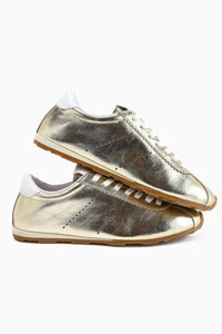Genuine Leather Alisa Gold Laced Daily Women’s Shoes