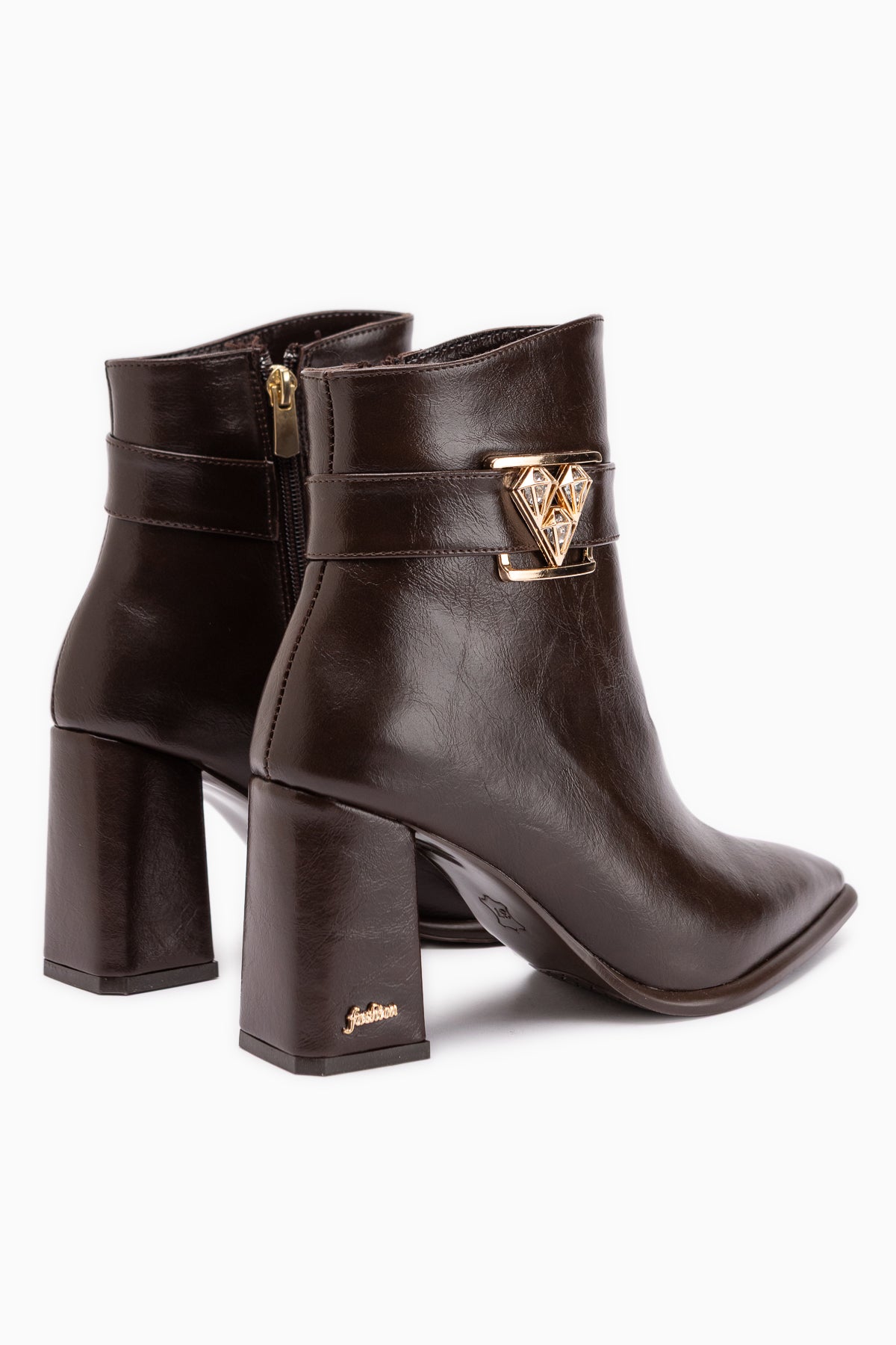 Mariam Brown Removable Cuff Women’s Boots