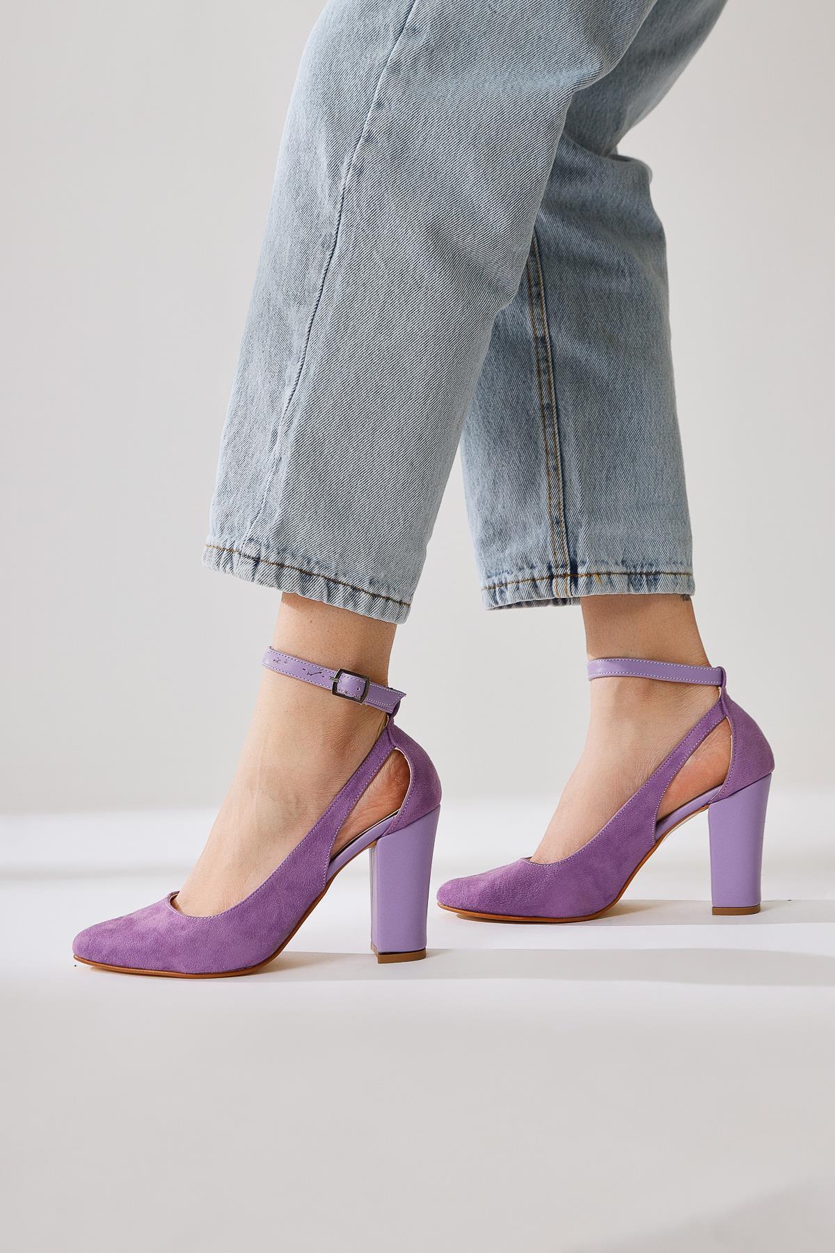 Kyle – Lilac Ankle-Cuff High-Heel Heeled Shoe (Women)