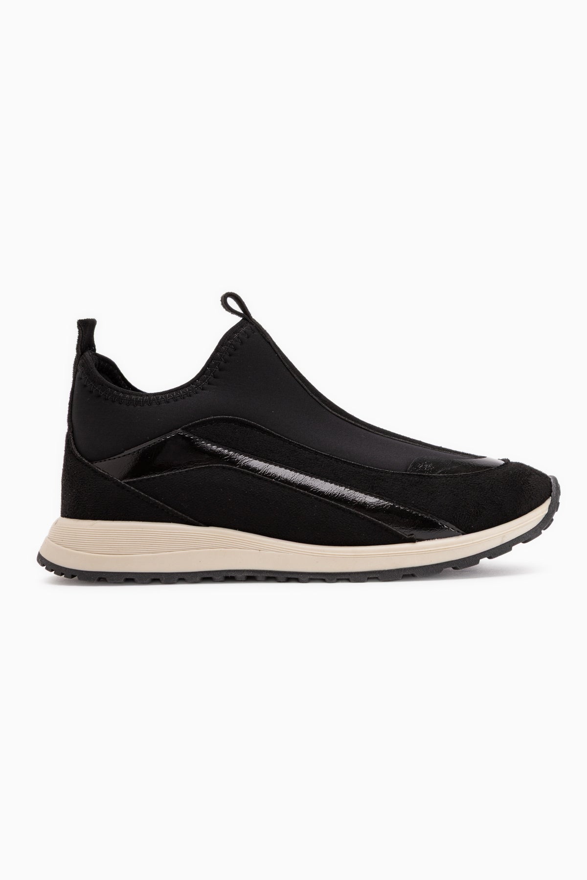 Etta Black Suede Detailed Women’s Sneakers