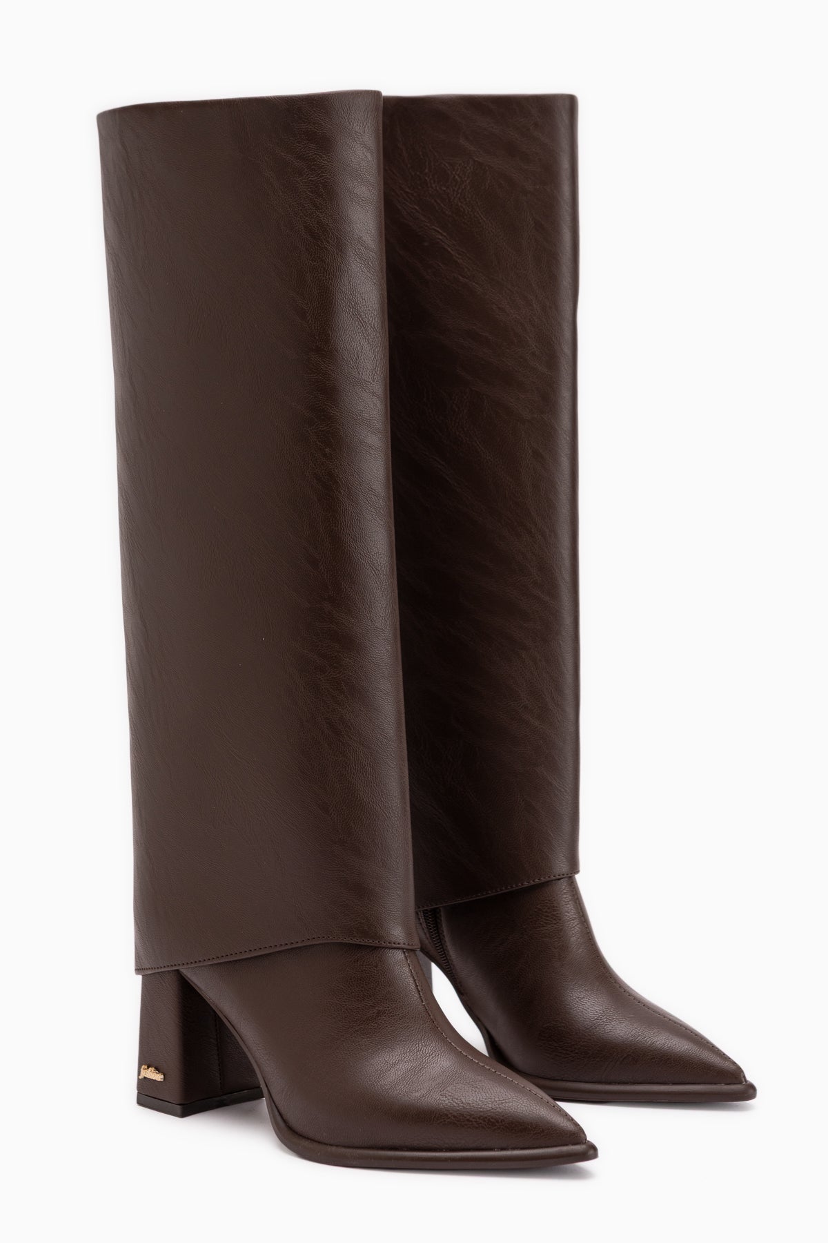 Lorie Brown Removable Cuff Women’s Boots