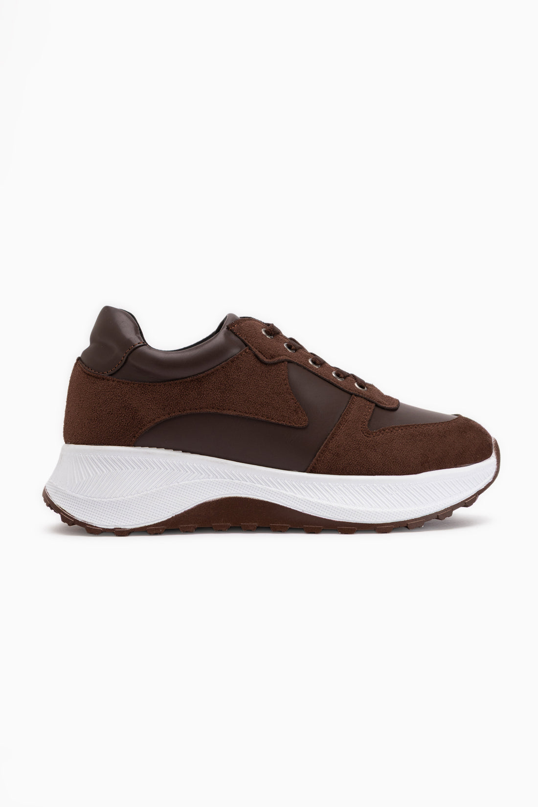 Jolina Brown Suede Detailed Women’s Sneakers