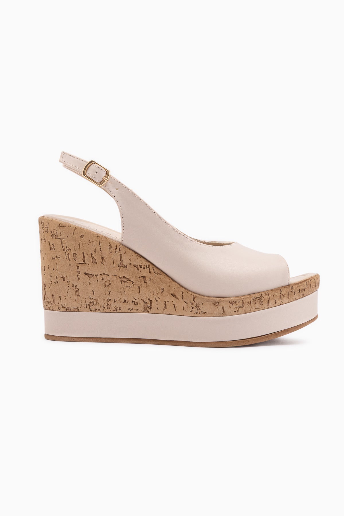 Jenny Beige Wedge Women’s Shoes