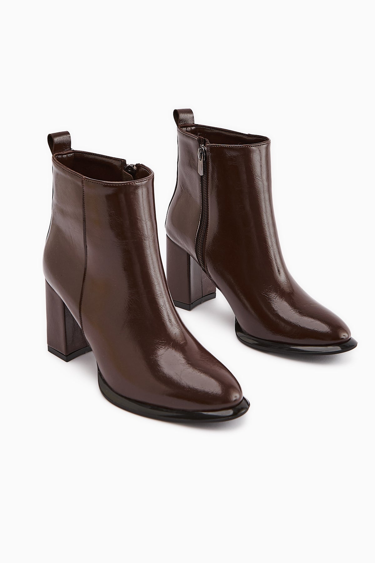 Gloria Coffee Heeled Women's Boot