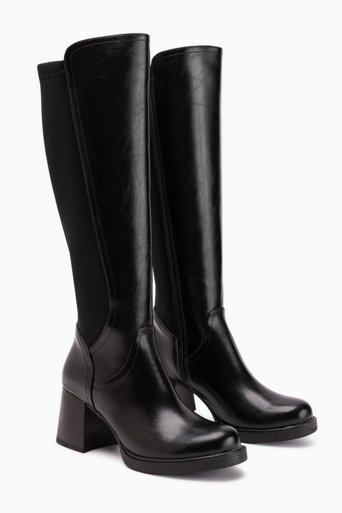 Mariya Black Heeled Women’s Boots