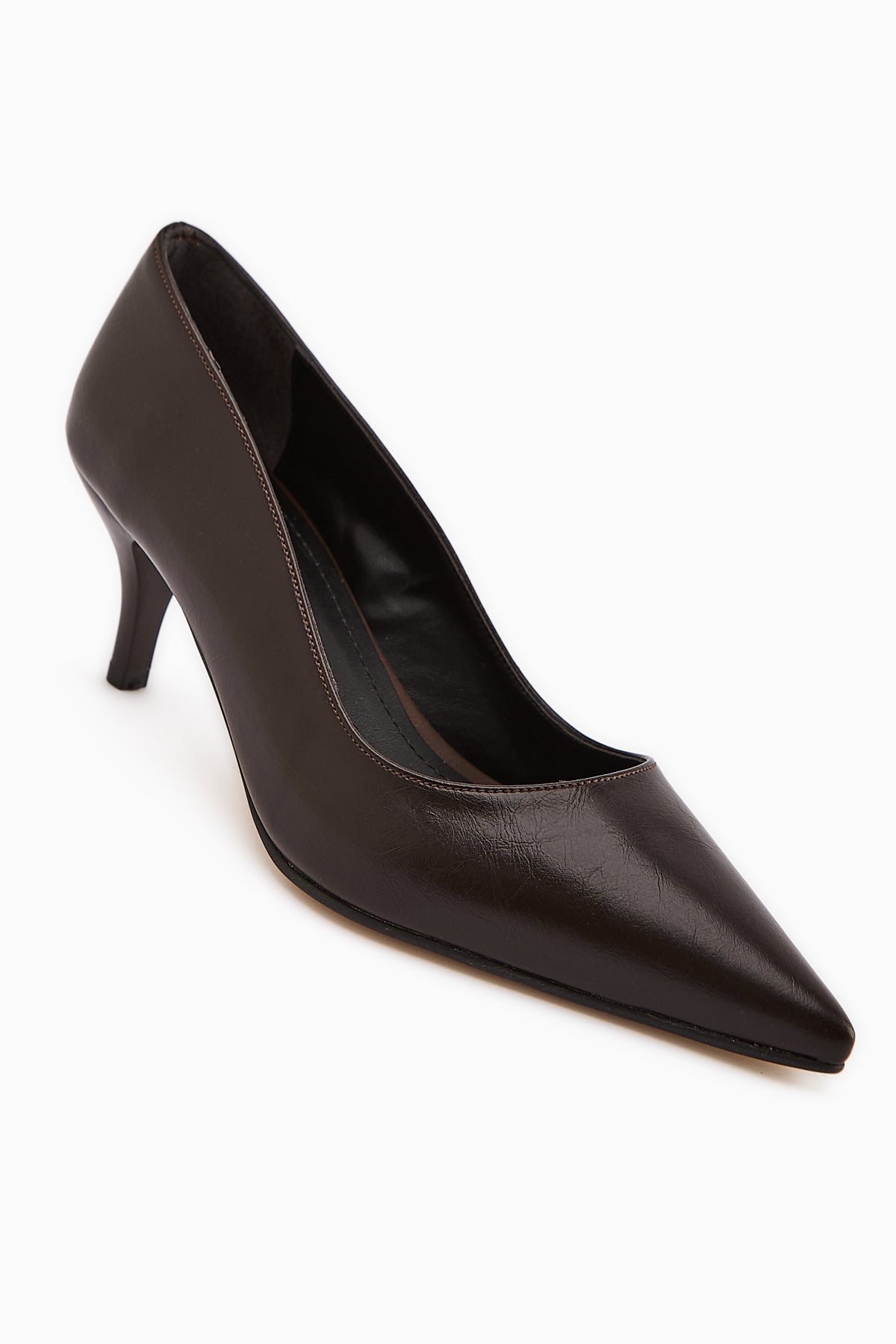 Flora – Brown Stiletto Heeled Shoe (Women)