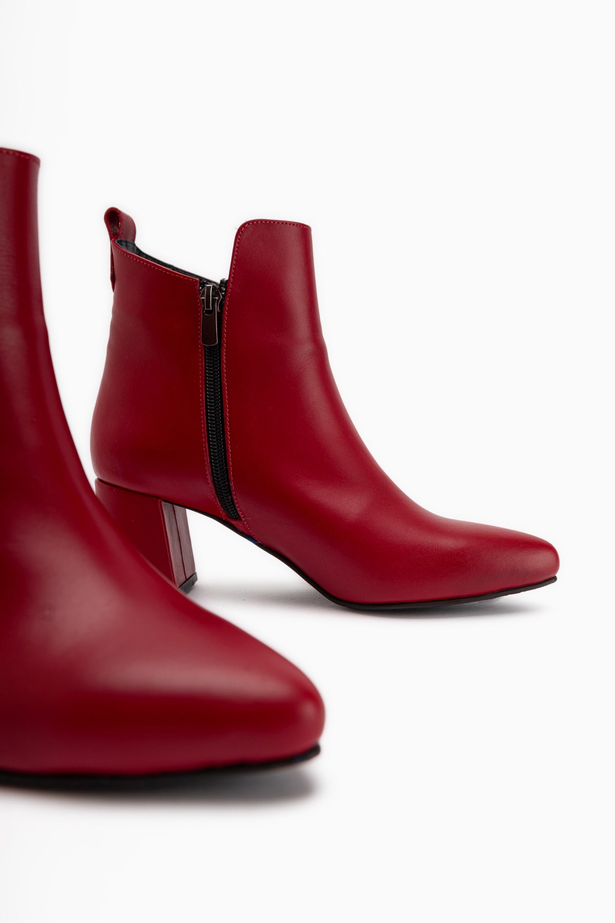 Julia Genuine Leather Brown Heeled Women’s Boots