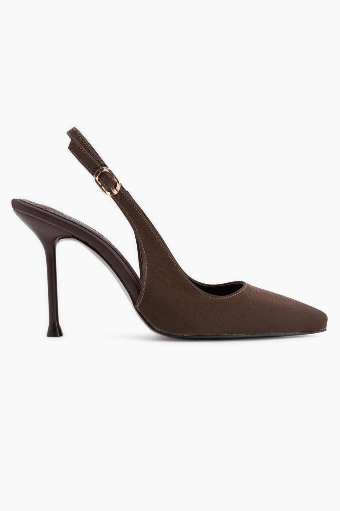 Lili Brown Slim Heeled Women’s Shoes