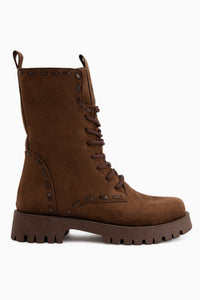 Pauline Brown Suede Women’s Boots