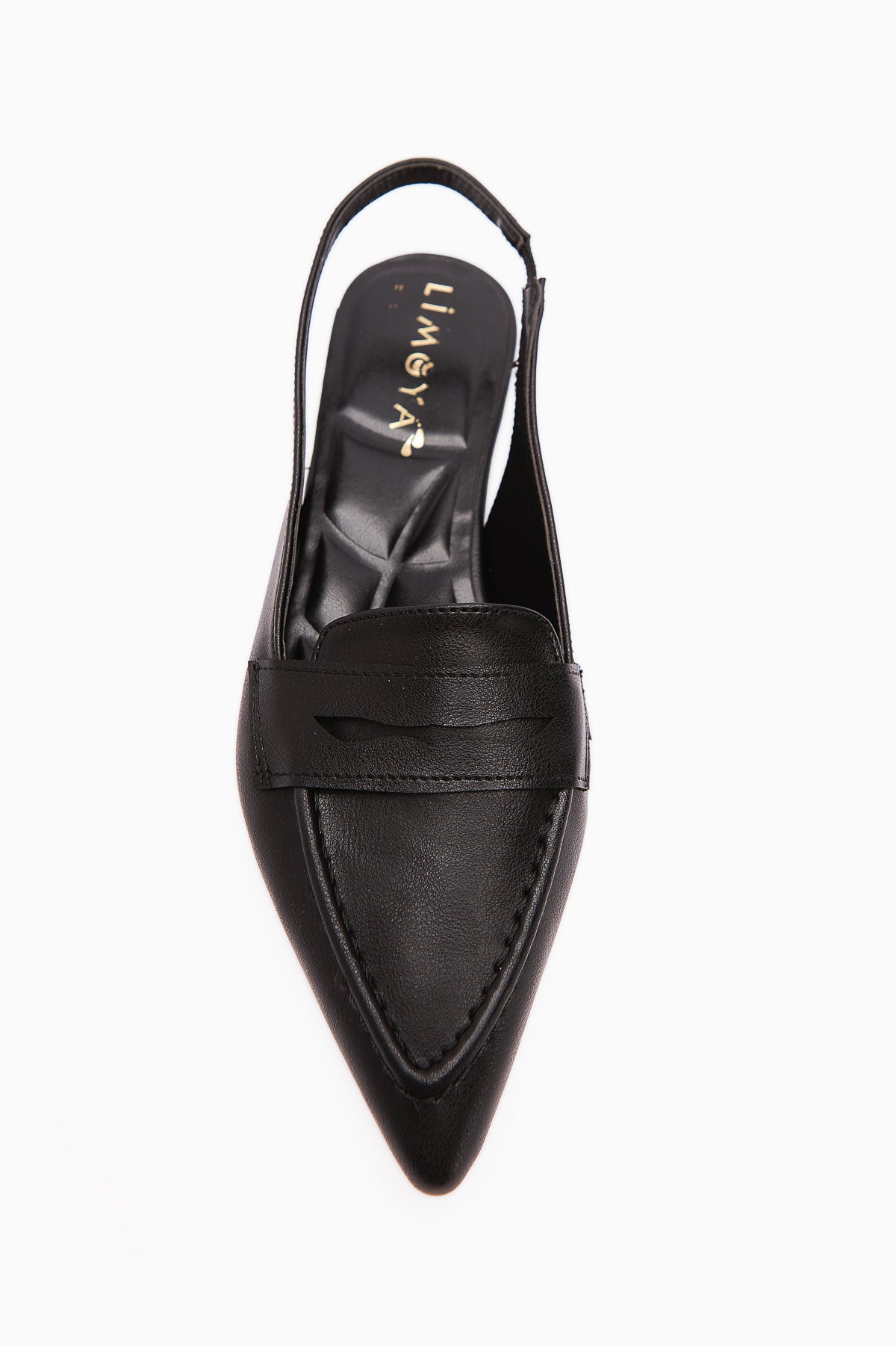 Busra Black Pointed Toe Women's Sandal