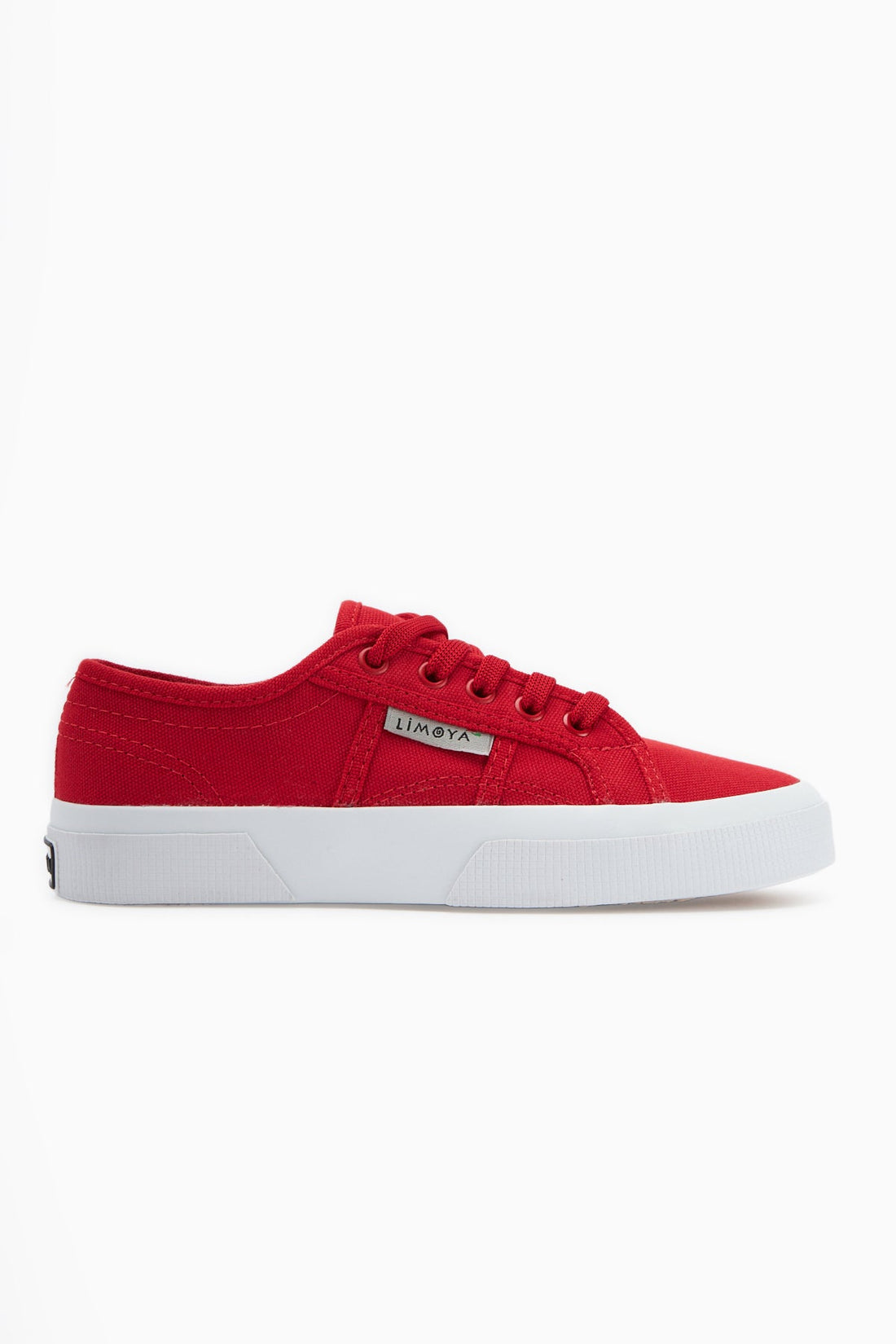 Timon Red Comfort Sole Linen Sneakers