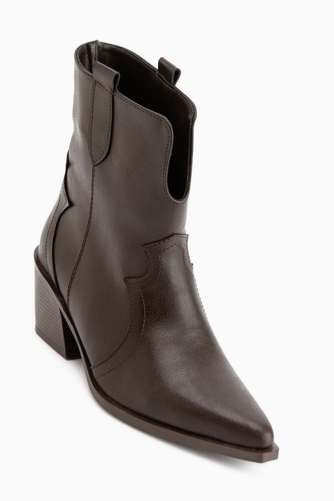 Erica Brown Heeled Western Women’s Boots