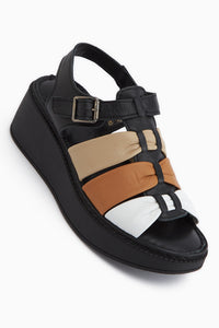Larisa Genuine Leather Black Women’s Sandal