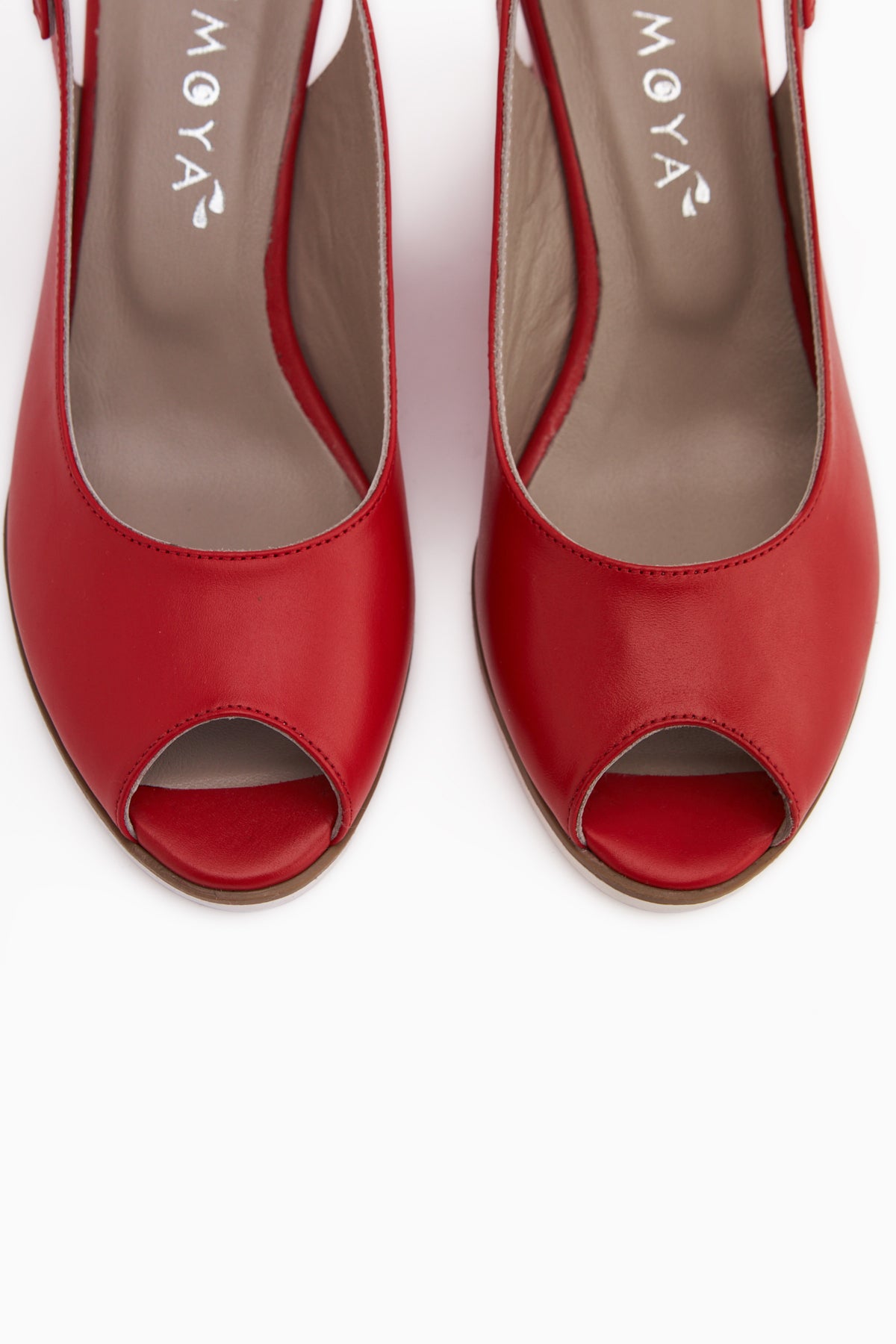 Marly Genuine Leather Red Wedge Women’s Sandal