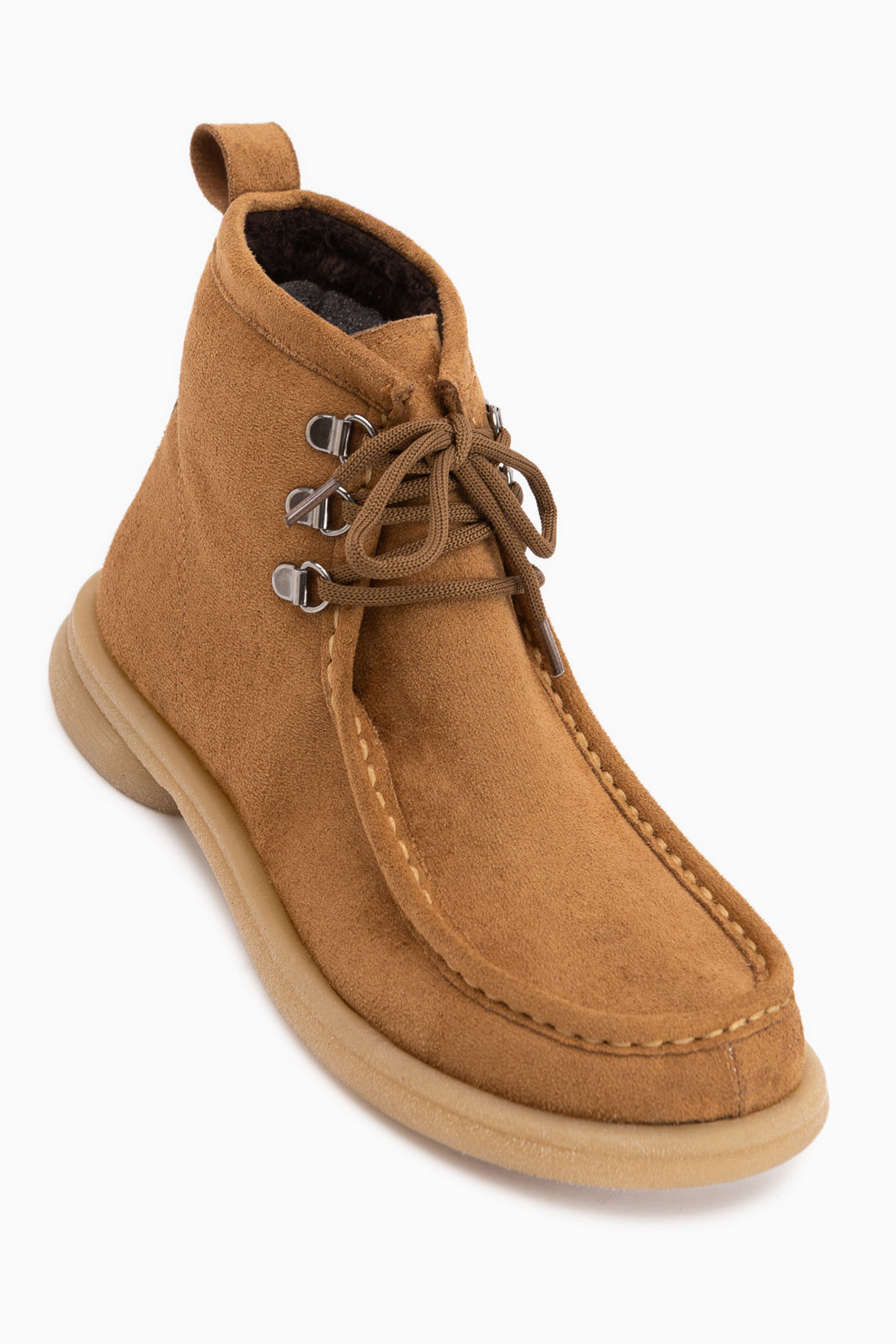 Edie Suede Lace-Up Women’s Boots
