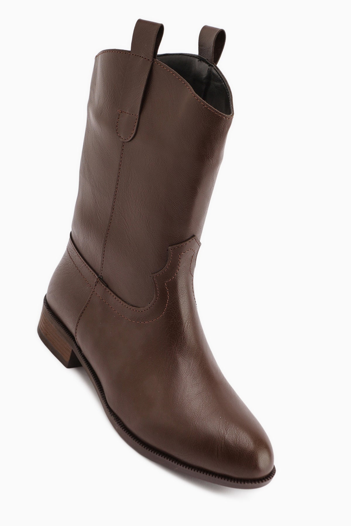 Liza Coffee Pull-On Women's Boot
