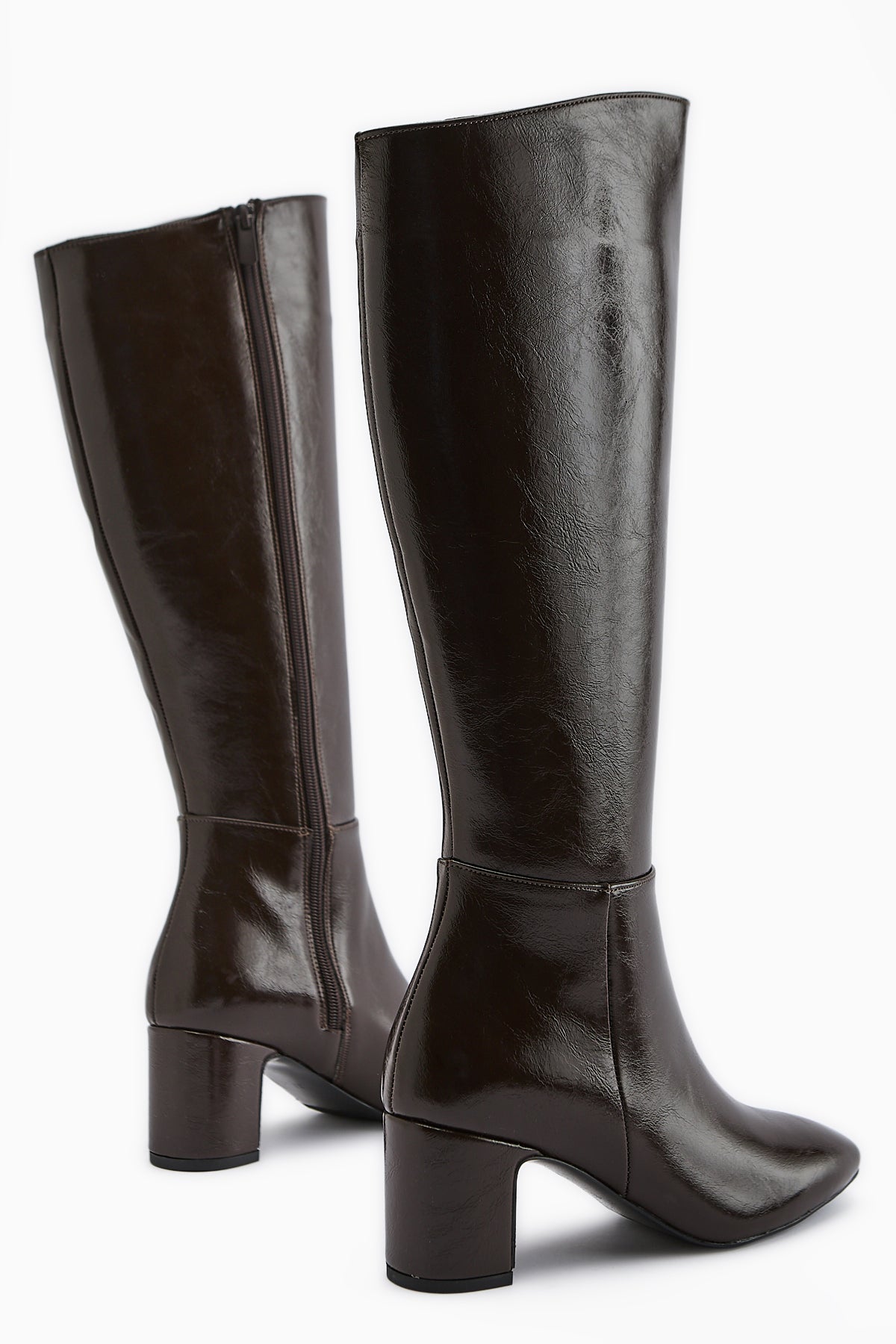 Larin Coffee Heeled Women's Boot