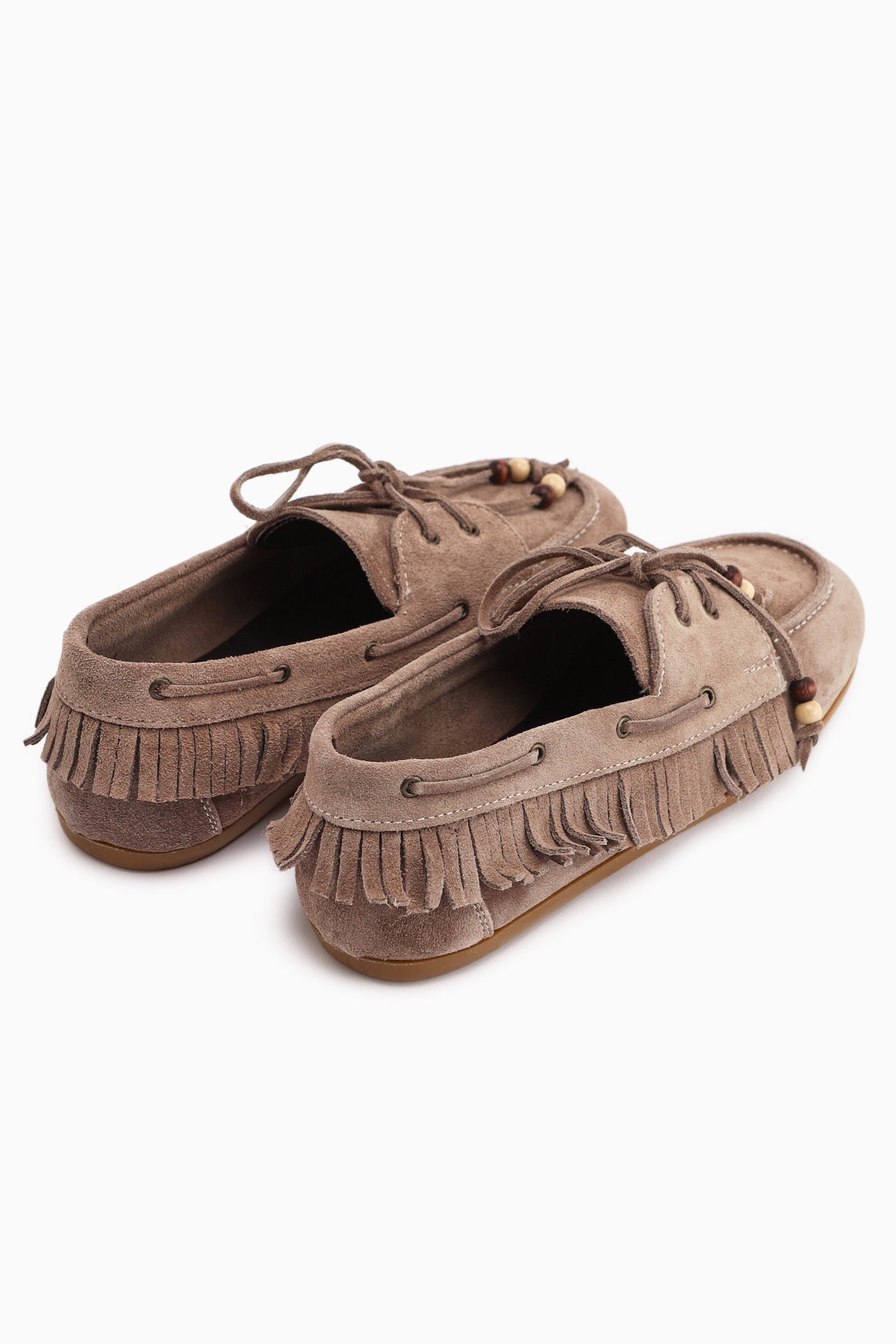 Rania Genuine Leather – Taupe Loafer (Women)