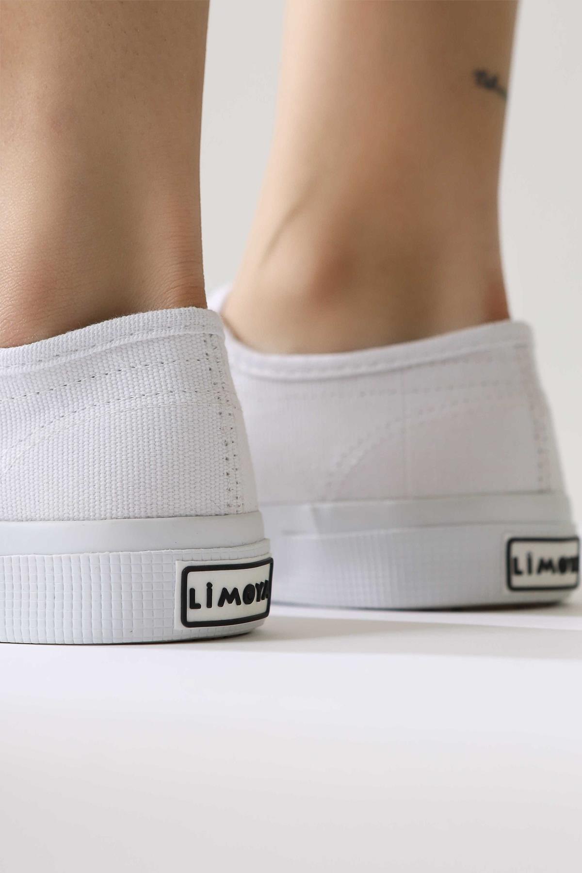 Timon – White Linen Sneaker (Women)