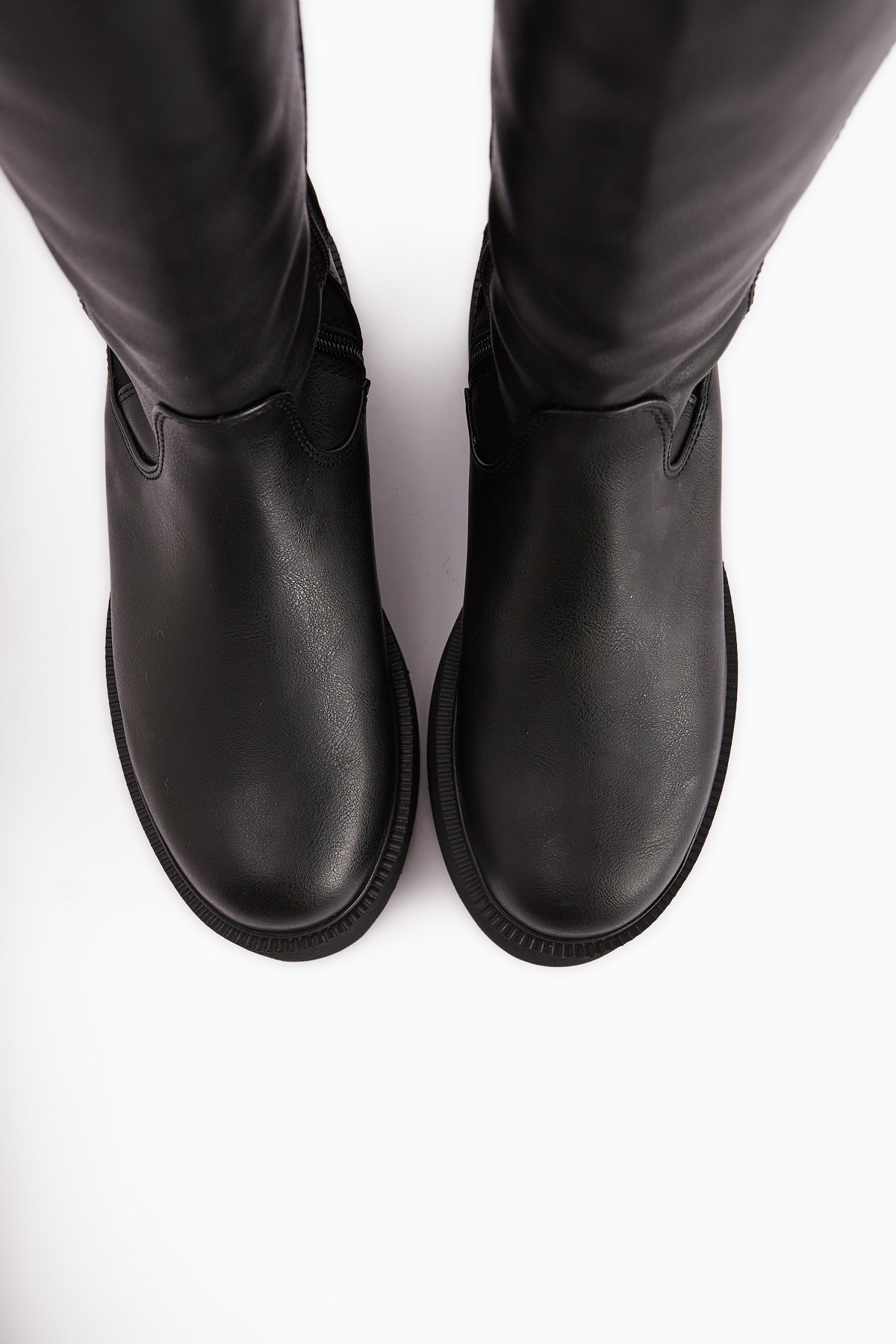 Ceres Black Platform Boots