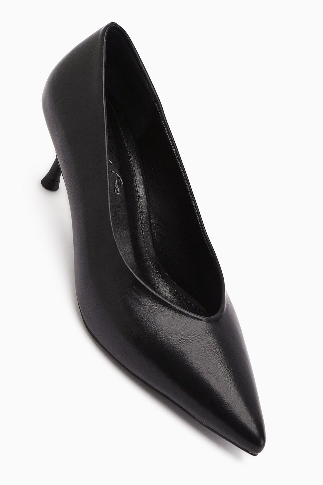 Michel Women's Black Slim Heel Shoes