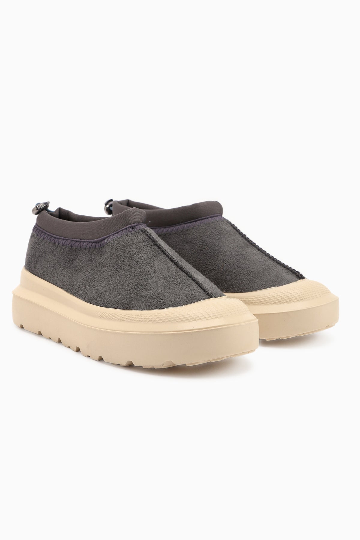 Katelyn Gray Suede Covered Toe Fur Lined Women’s Shoes