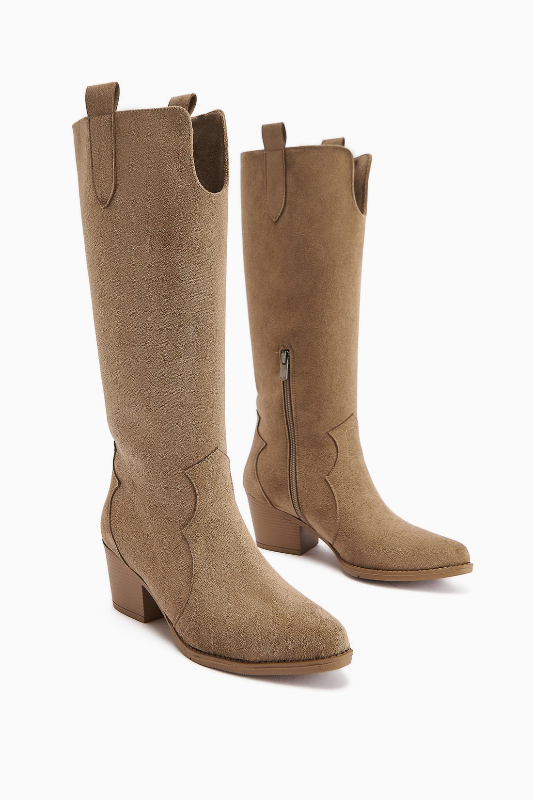 Frida Mink Suede Western Women's Boot