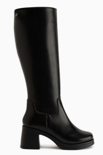 Magret Black Heeled Women’s Boots