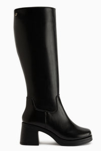 Magret Black Heeled Women’s Boots