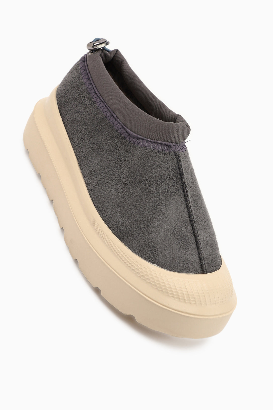 Katelyn Gray Suede Covered Toe Fur Lined Women’s Shoes