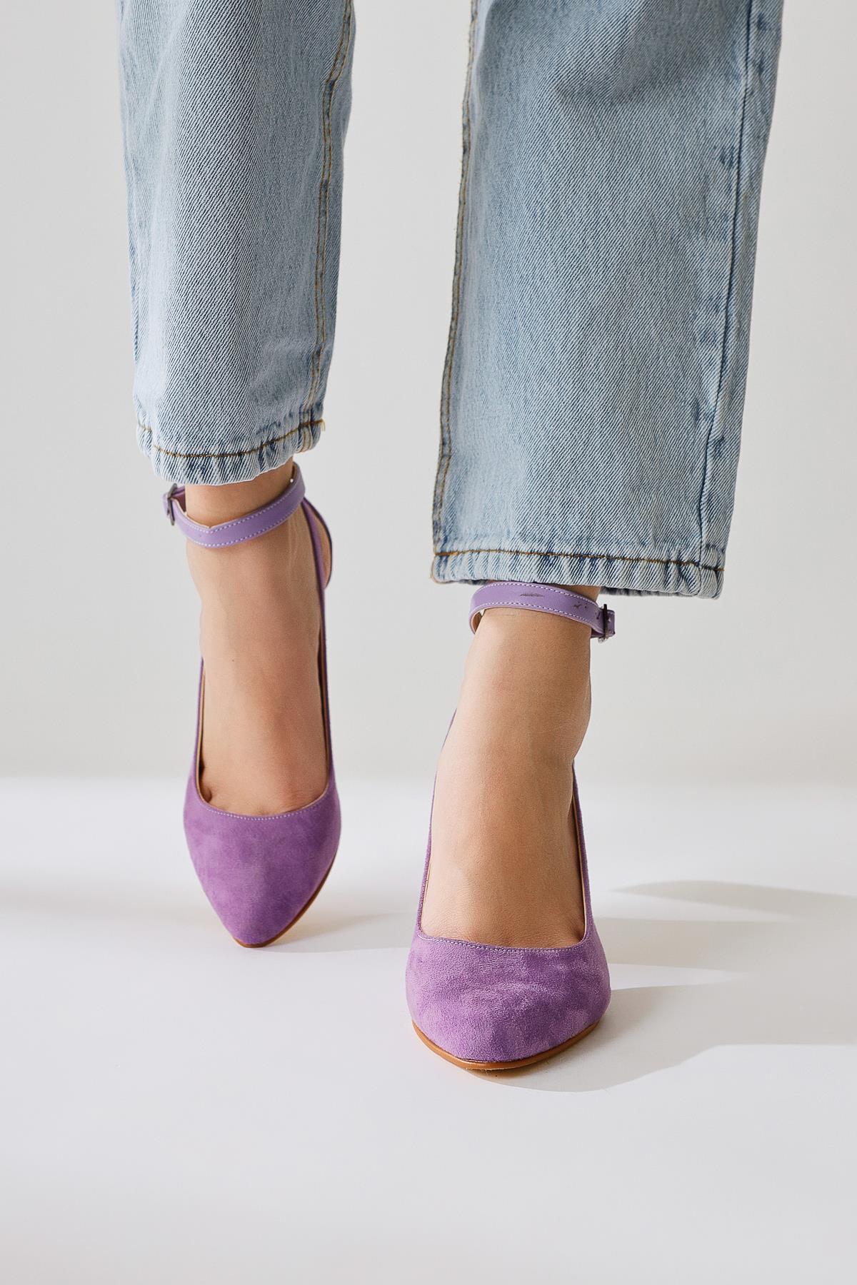 Kyle – Lilac Ankle-Cuff High-Heel Heeled Shoe (Women)