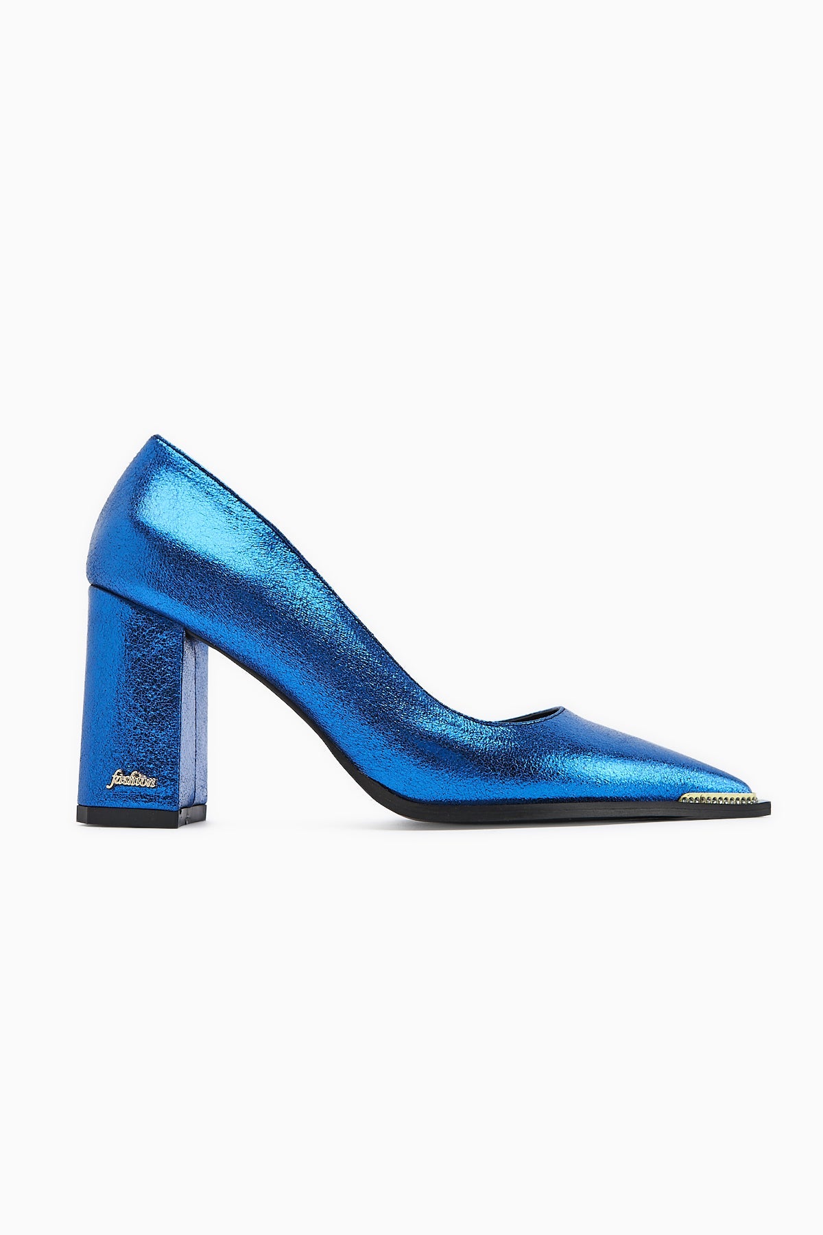 Bonny Blue Thick Heeled Women's Shoe