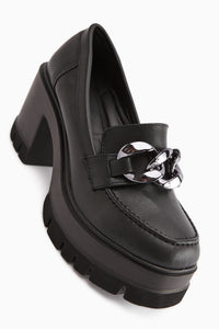 Chanpen Black Buckle Detailed Women’s Casual Shoes