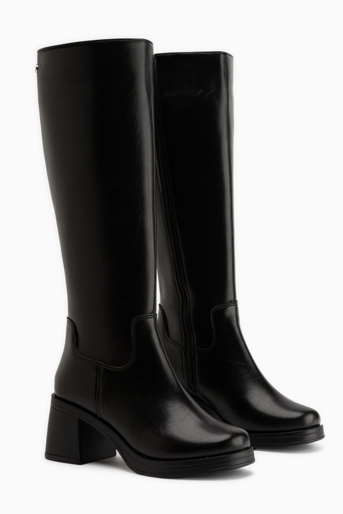Magret Black Heeled Women’s Boots