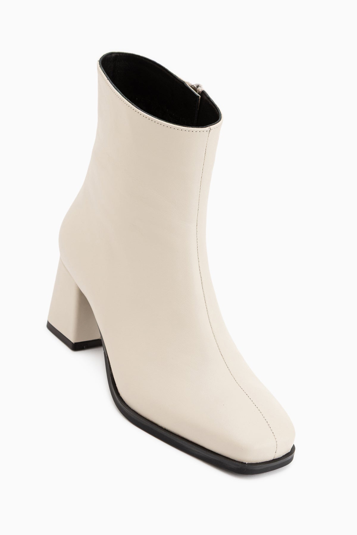 Margot Beige Square Toe Women’s Boots