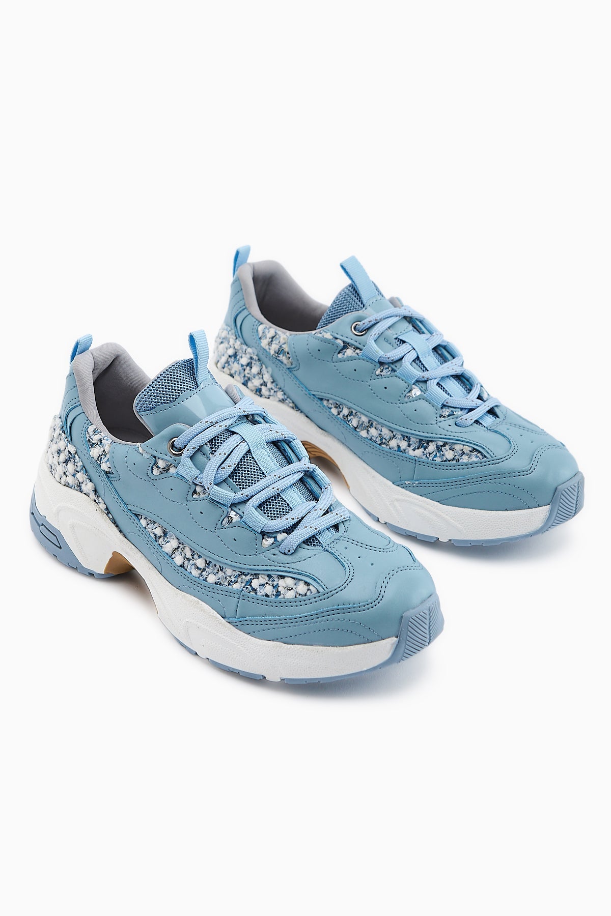 Rozhin Blue Thick Sole Women's Athletic Shoe