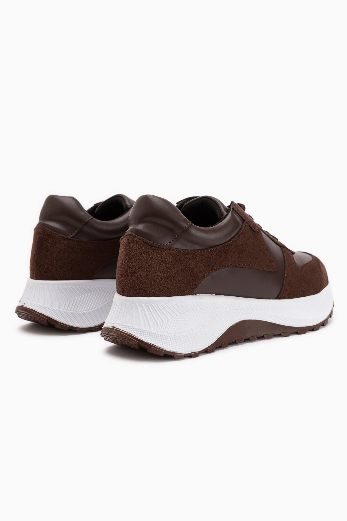Jolina Brown Suede Detailed Women’s Sneakers