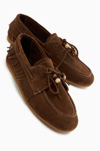 Rania – Genuine Leather Brown Loafer (Women)