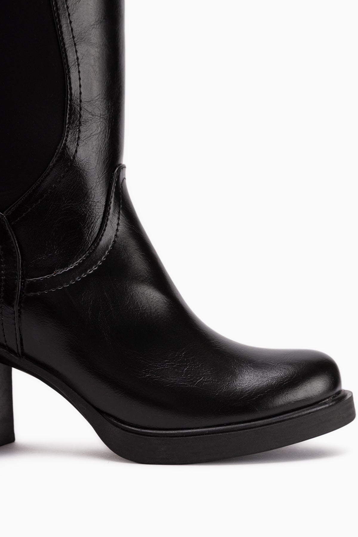 Mariya Black Heeled Women’s Boots